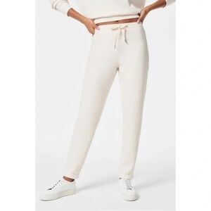 Spanx AirEssentials Tapered Pant | Heather Oatmeal | Size M